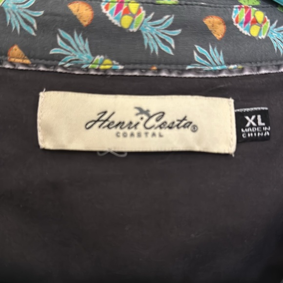 Men’s Henri Costa Coastal Button Up - Picture 4 of 4